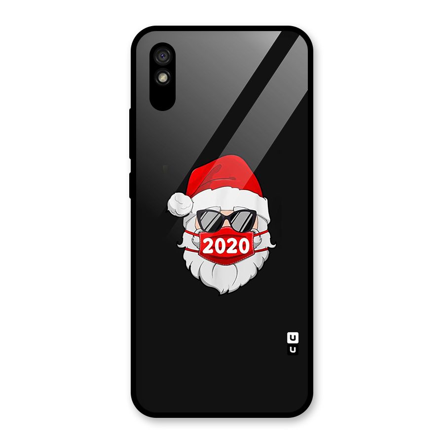 Santa 2020 Glass Back Case for Redmi 9A