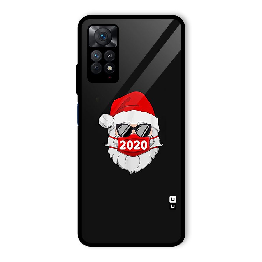 Santa 2020 Glass Back Case for Redmi Note 11 Pro