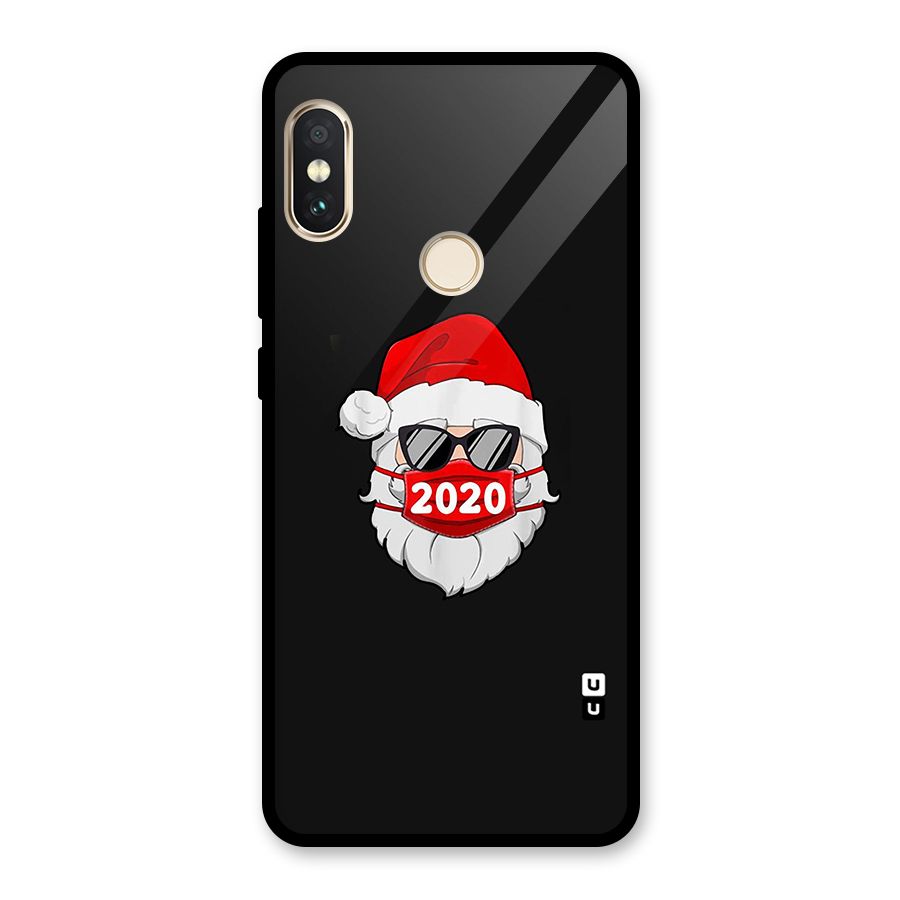 Santa 2020 Glass Back Case for Redmi Note 5 Pro