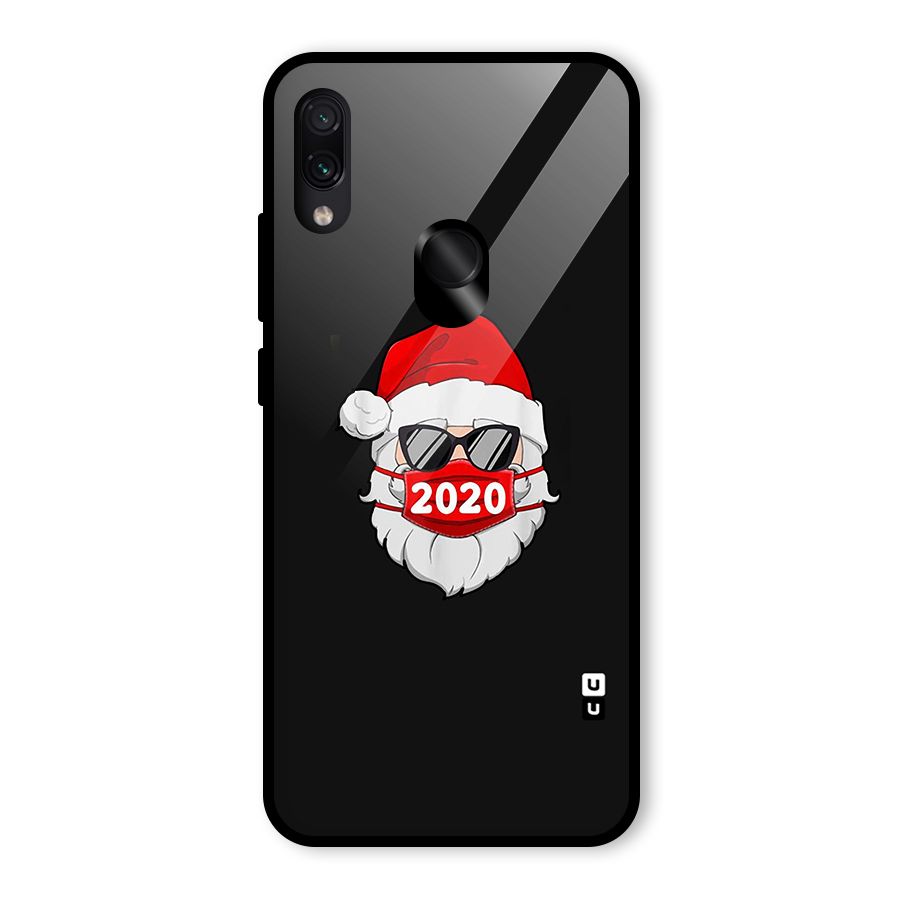Santa 2020 Glass Back Case for Redmi Note 7 Pro