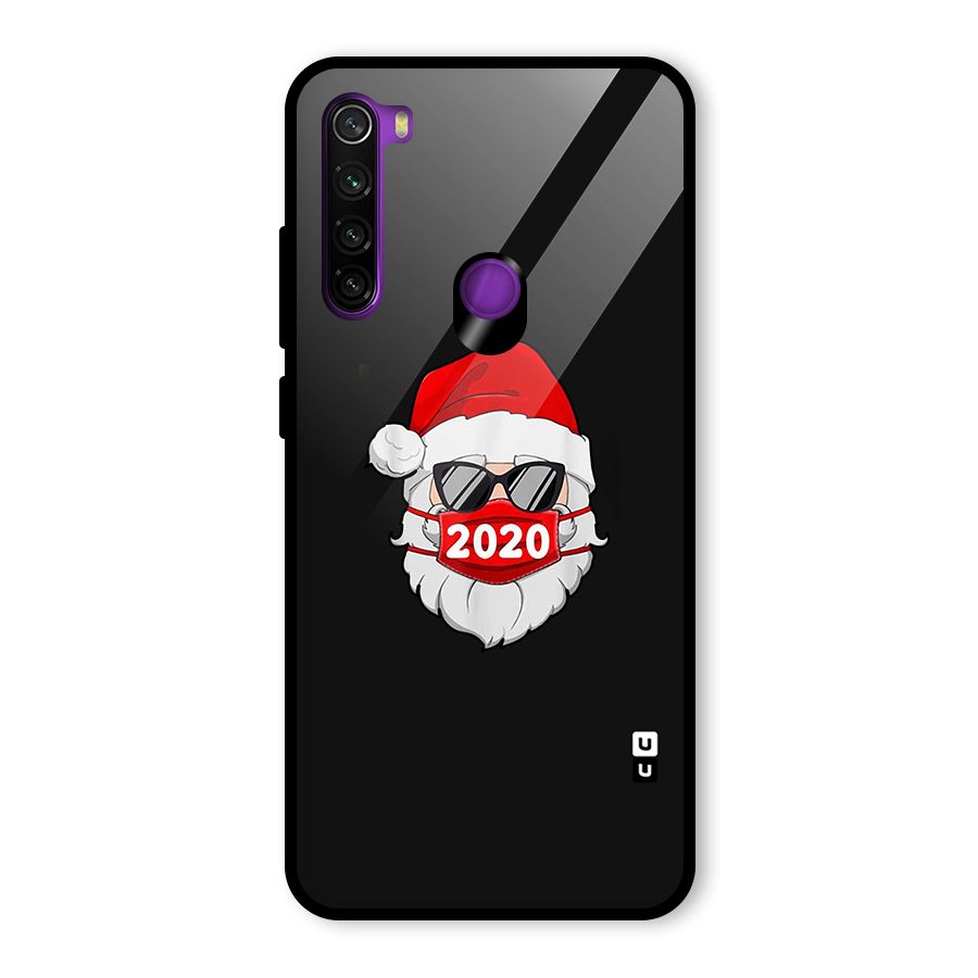 Santa 2020 Glass Back Case for Redmi Note 8