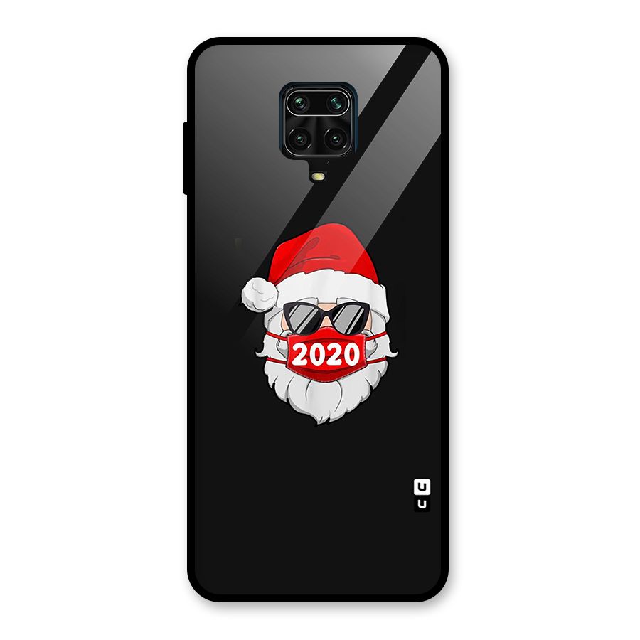 Santa 2020 Glass Back Case for Redmi Note 9 Pro Max