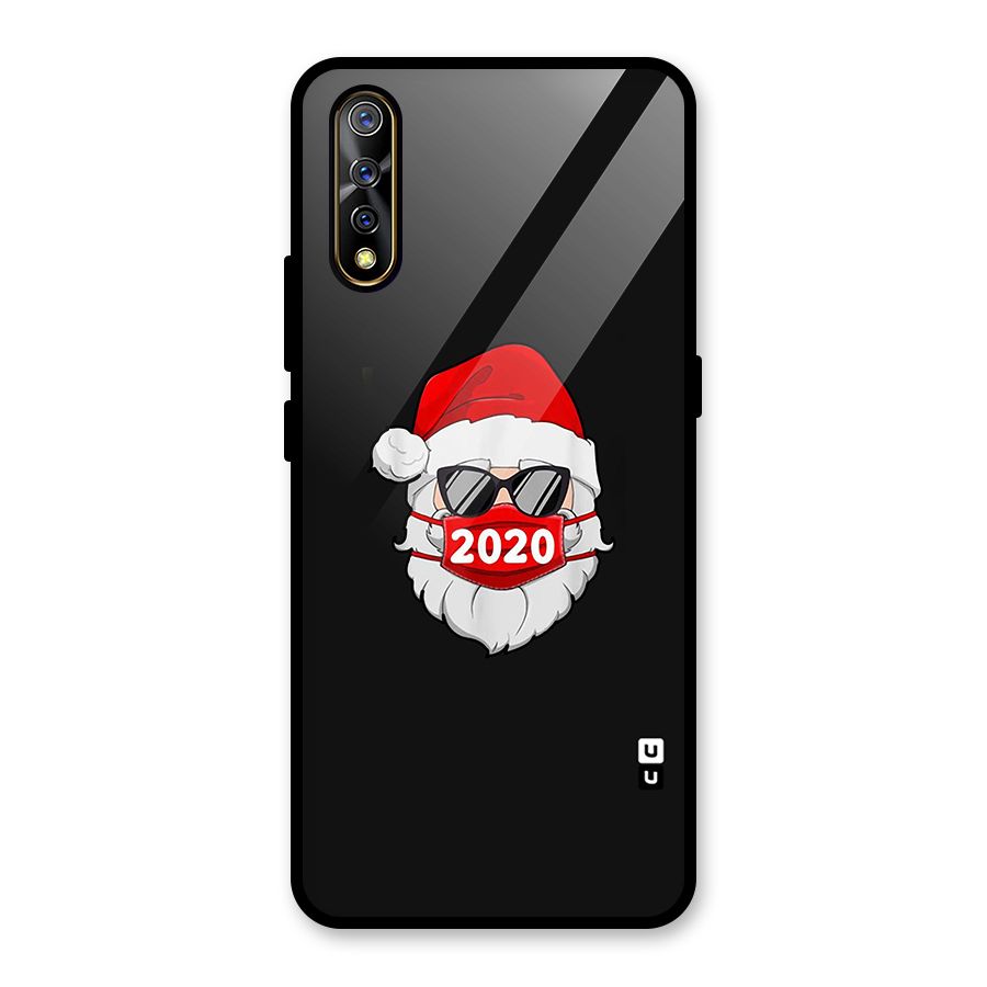 Santa 2020 Glass Back Case for Vivo S1