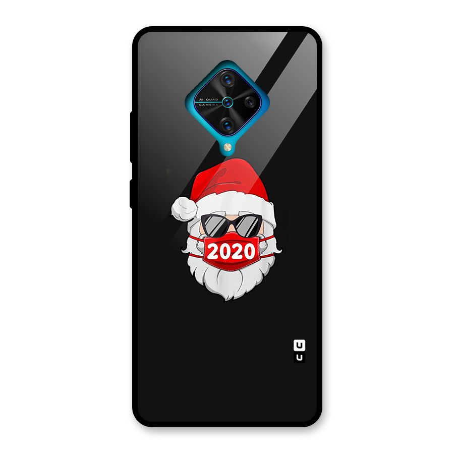 Santa 2020 Glass Back Case for Vivo S1 Pro