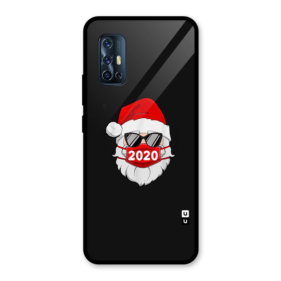 Santa 2020 Glass Back Case for Vivo V17