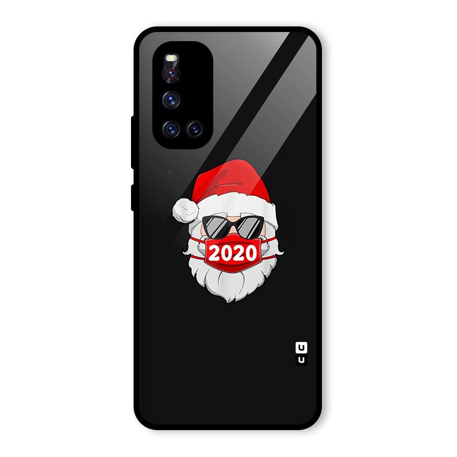 Santa 2020 Glass Back Case for Vivo V19