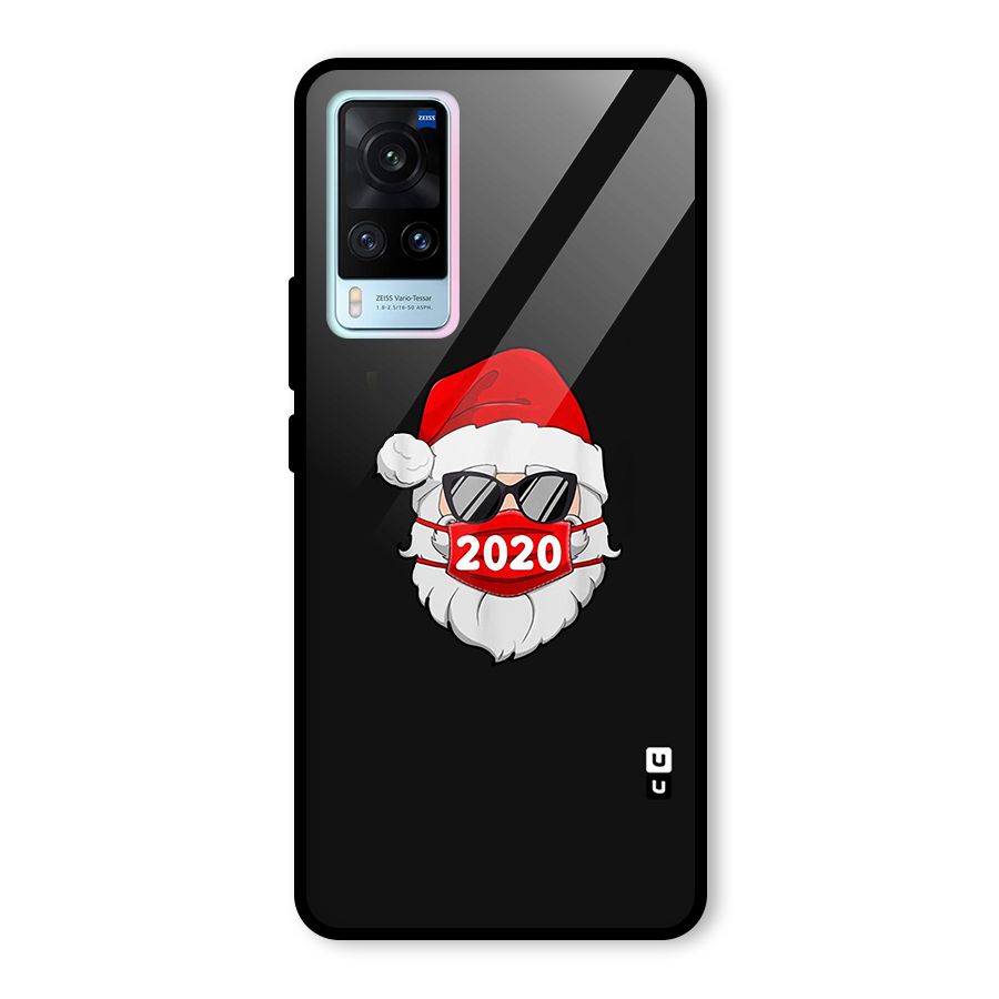 Santa 2020 Glass Back Case for Vivo X60
