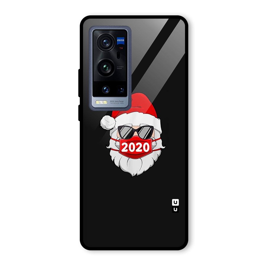 Santa 2020 Glass Back Case for Vivo X60 Pro Plus