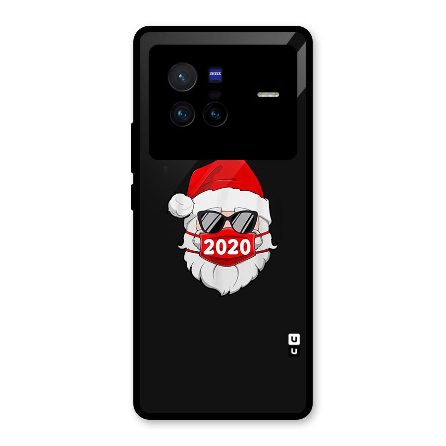 Santa 2020 Glass Back Case for Vivo X80