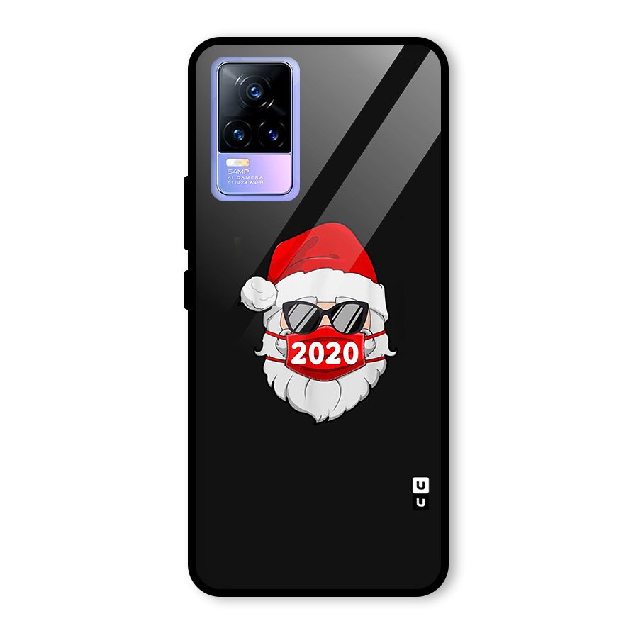 Santa 2020 Glass Back Case for Vivo Y73
