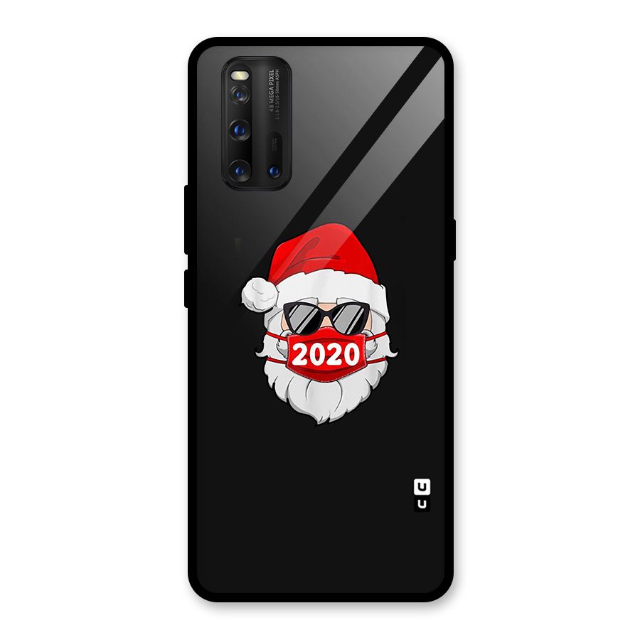 Santa 2020 Glass Back Case for Vivo iQOO 3
