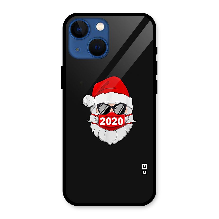 Santa 2020 Glass Back Case for iPhone 13 Mini