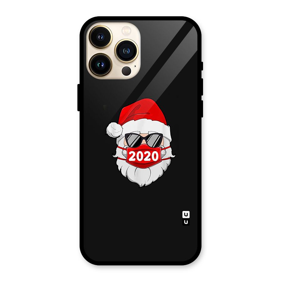 Santa 2020 Glass Back Case for iPhone 13 Pro Max