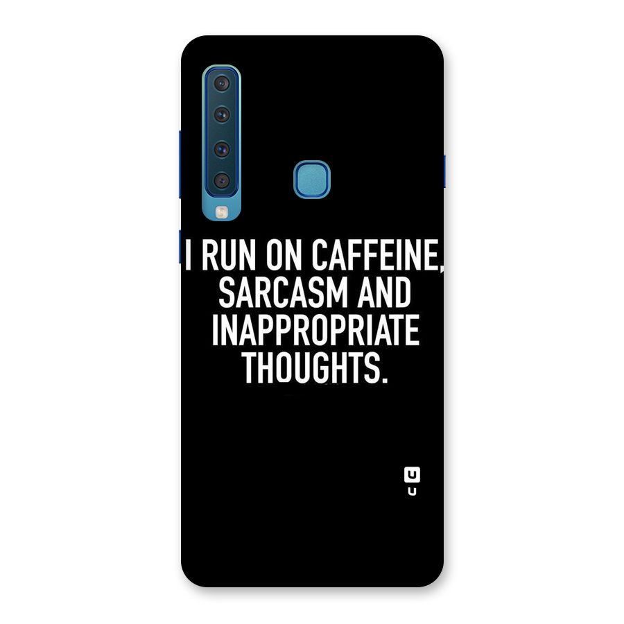 Sarcasm And Caffeine Back Case for Galaxy A9 (2018)