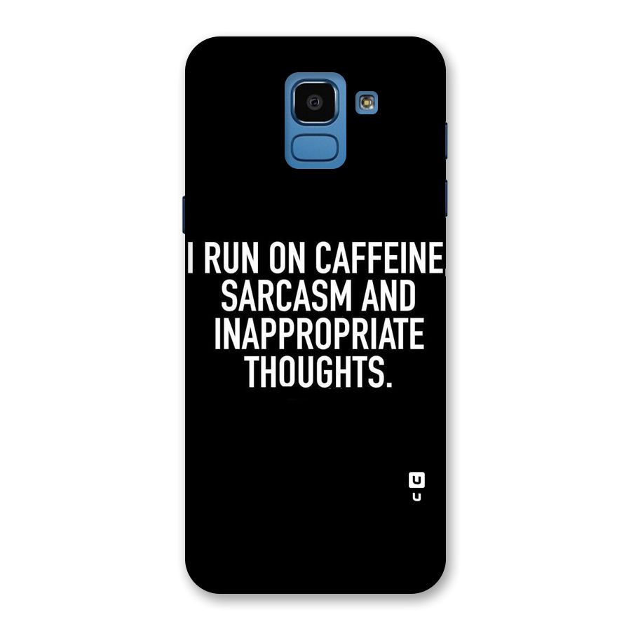Sarcasm And Caffeine Back Case for Galaxy On6