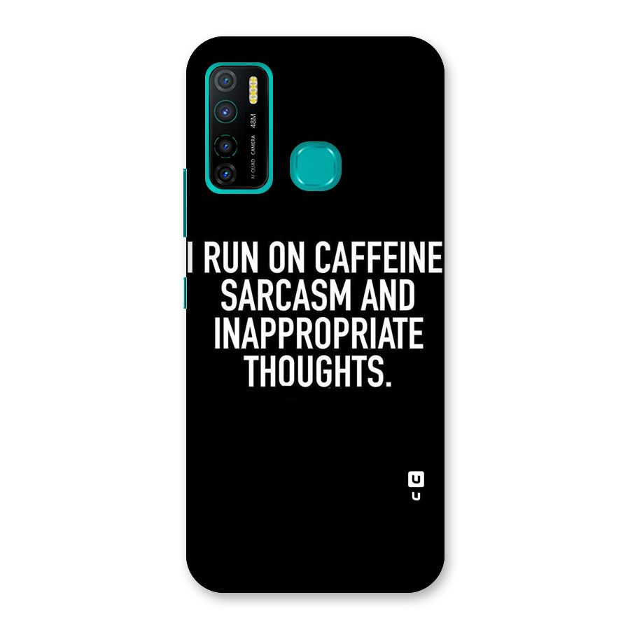 Sarcasm And Caffeine Back Case for Infinix Hot 9 Pro