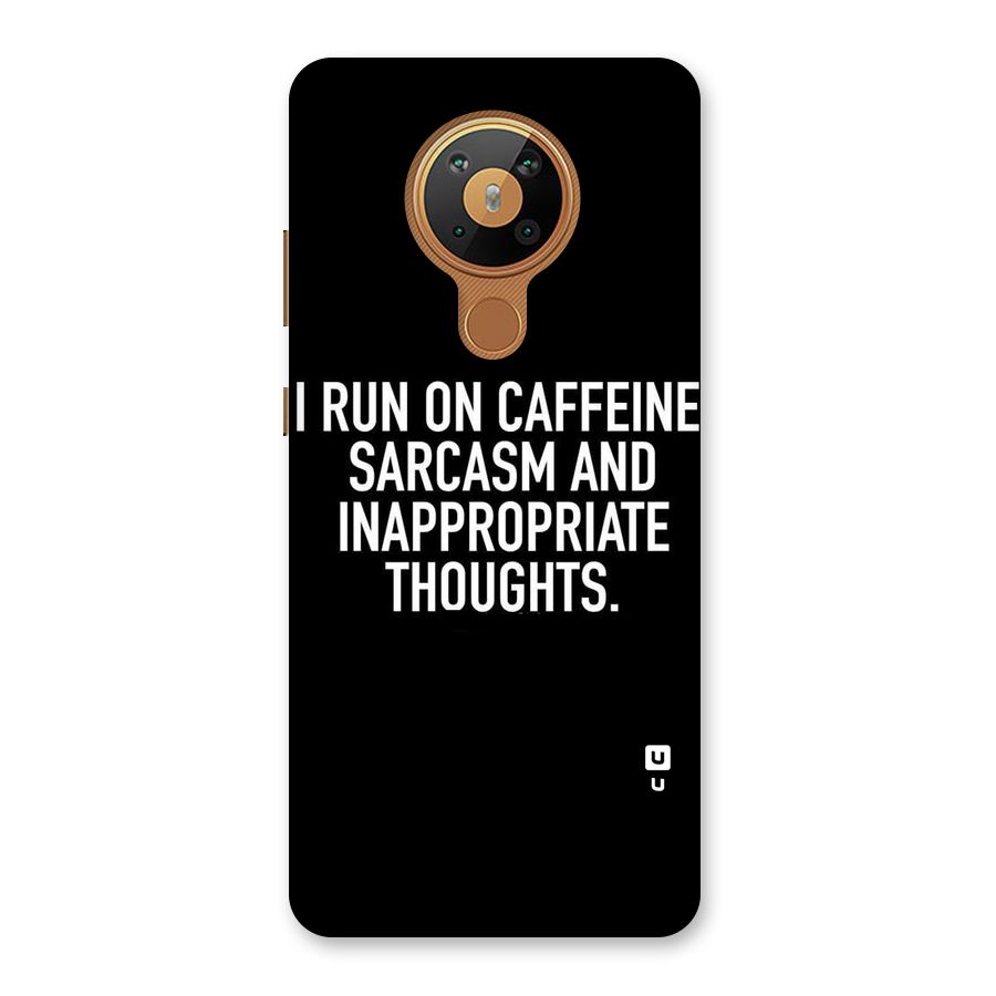 Sarcasm And Caffeine Back Case for Nokia 5.3