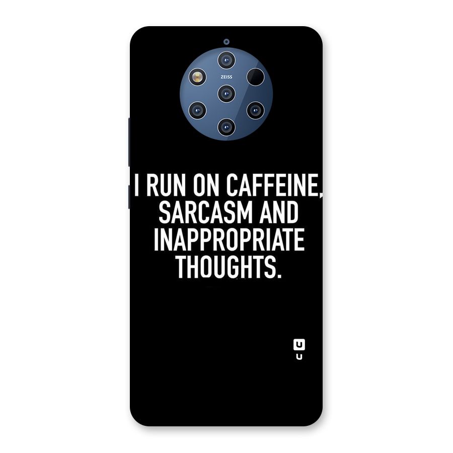Sarcasm And Caffeine Back Case for Nokia 9 PureView