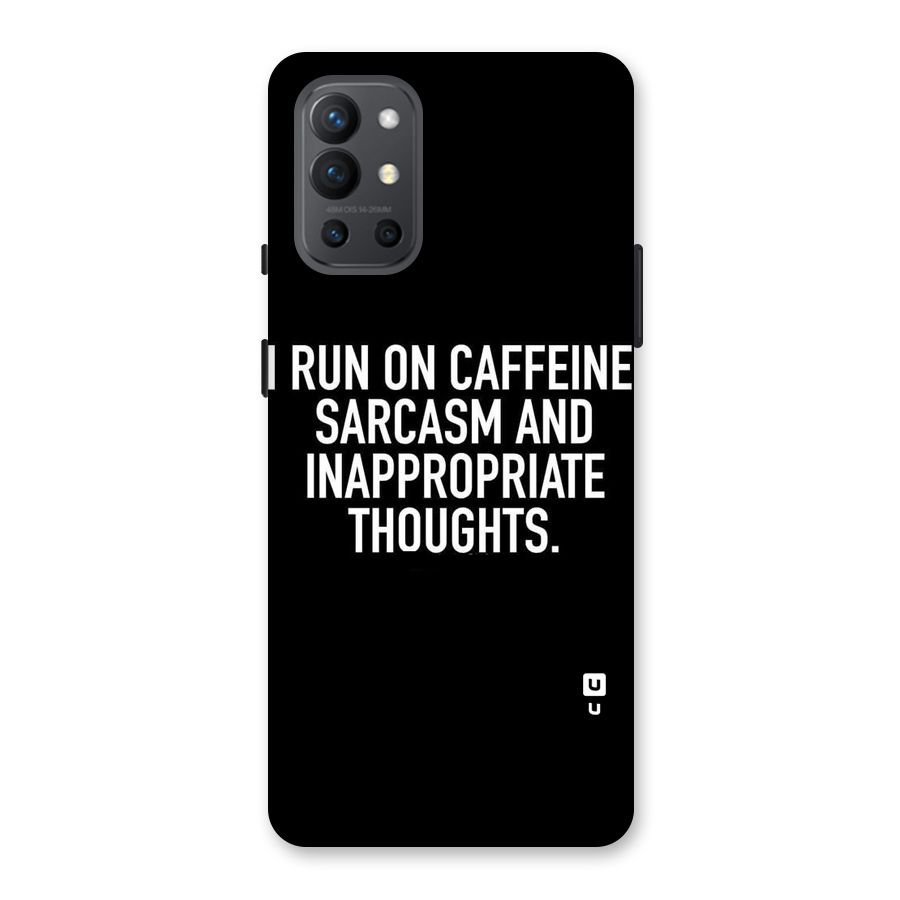 Sarcasm And Caffeine Back Case for OnePlus 9R