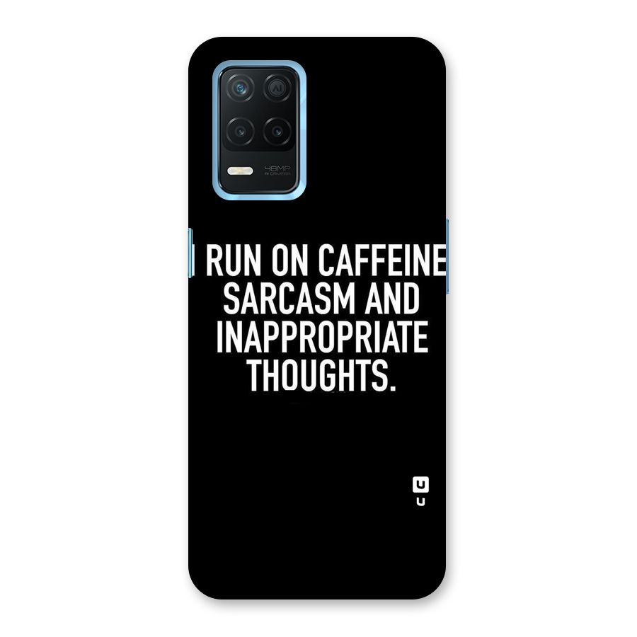 Sarcasm And Caffeine Back Case for Realme 8 5G