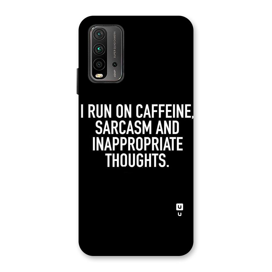 Sarcasm And Caffeine Back Case for Redmi 9 Power