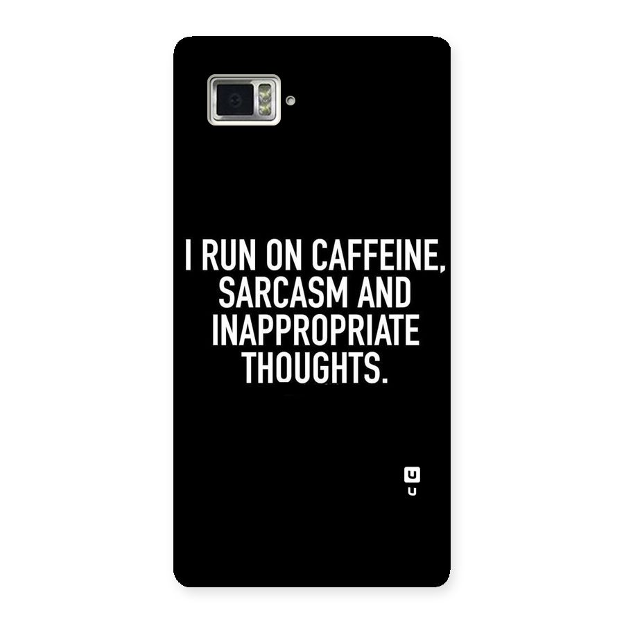 Sarcasm And Caffeine Back Case for Vibe Z2 Pro K920