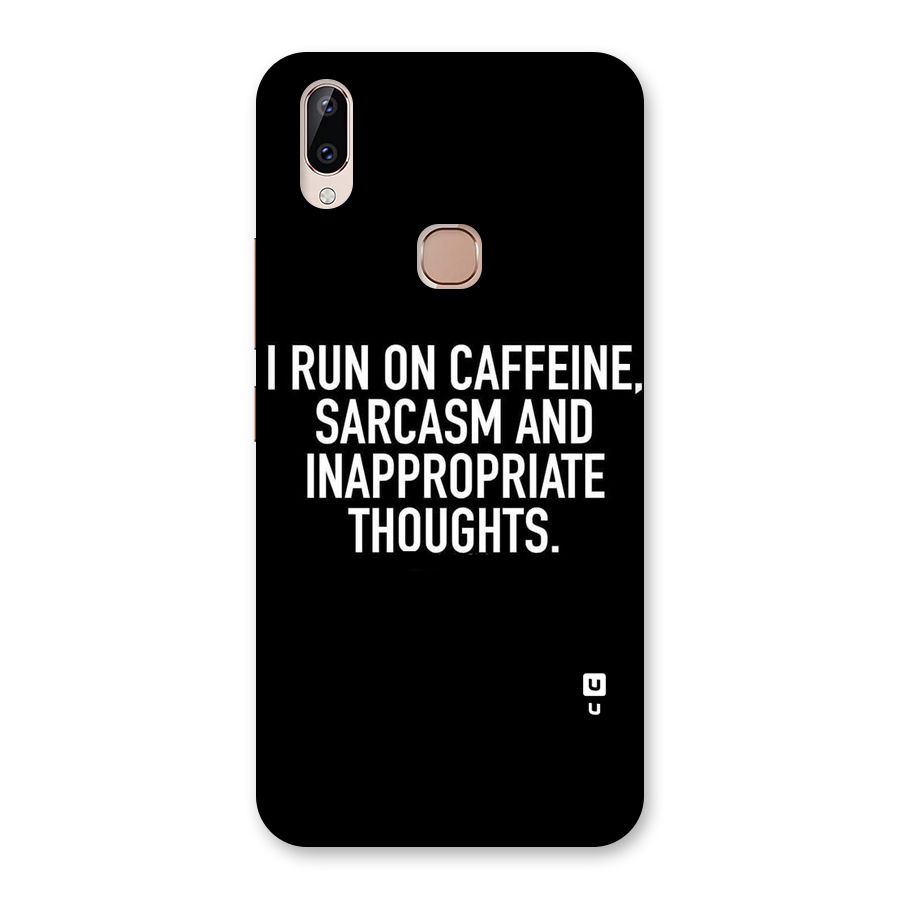 Sarcasm And Caffeine Back Case for Vivo Y83 Pro