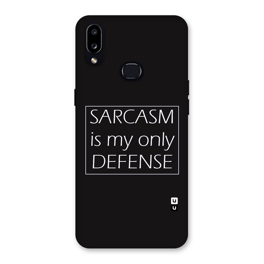 Sarcasm Defence Back Case for Galaxy A10s