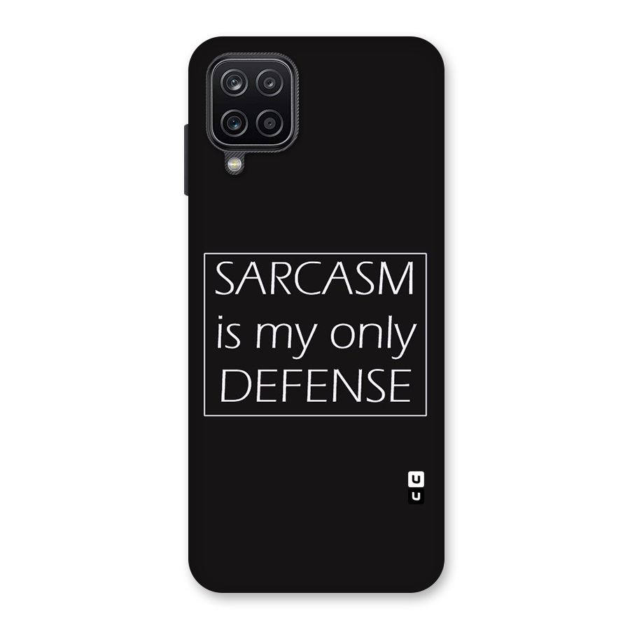 Sarcasm Defence Back Case for Galaxy A12