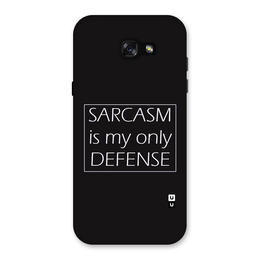 Sarcasm Defence Back Case for Galaxy A7 (2017)