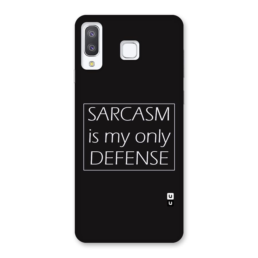 Sarcasm Defence Back Case for Galaxy A8 Star