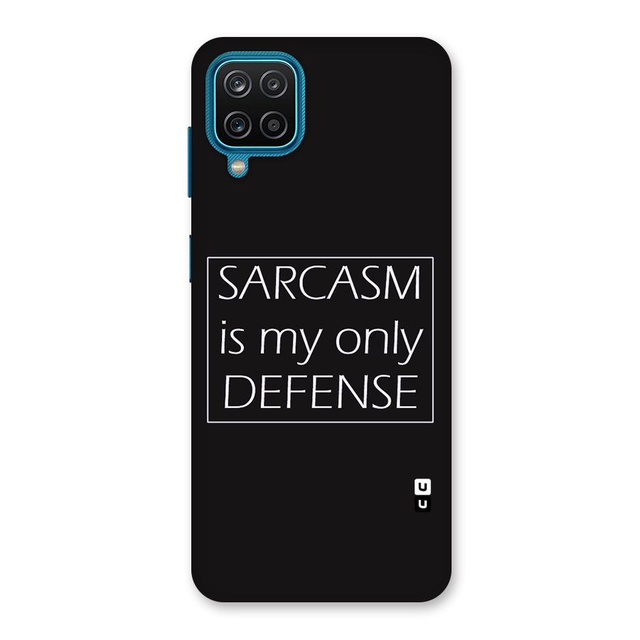 Sarcasm Defence Back Case for Galaxy F12