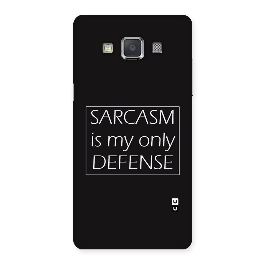 Sarcasm Defence Back Case for Galaxy Grand Max