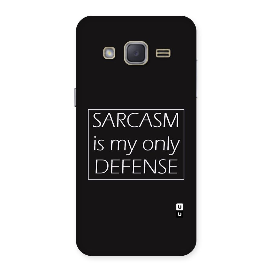 Sarcasm Defence Back Case for Galaxy J2