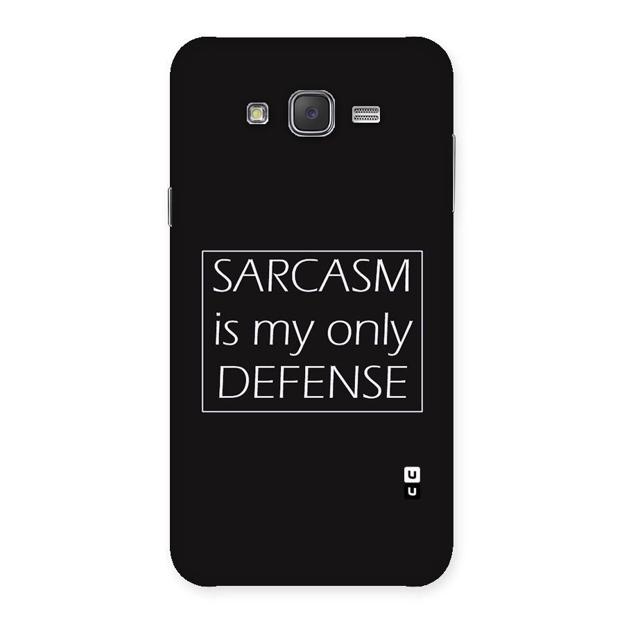 Sarcasm Defence Back Case for Galaxy J7