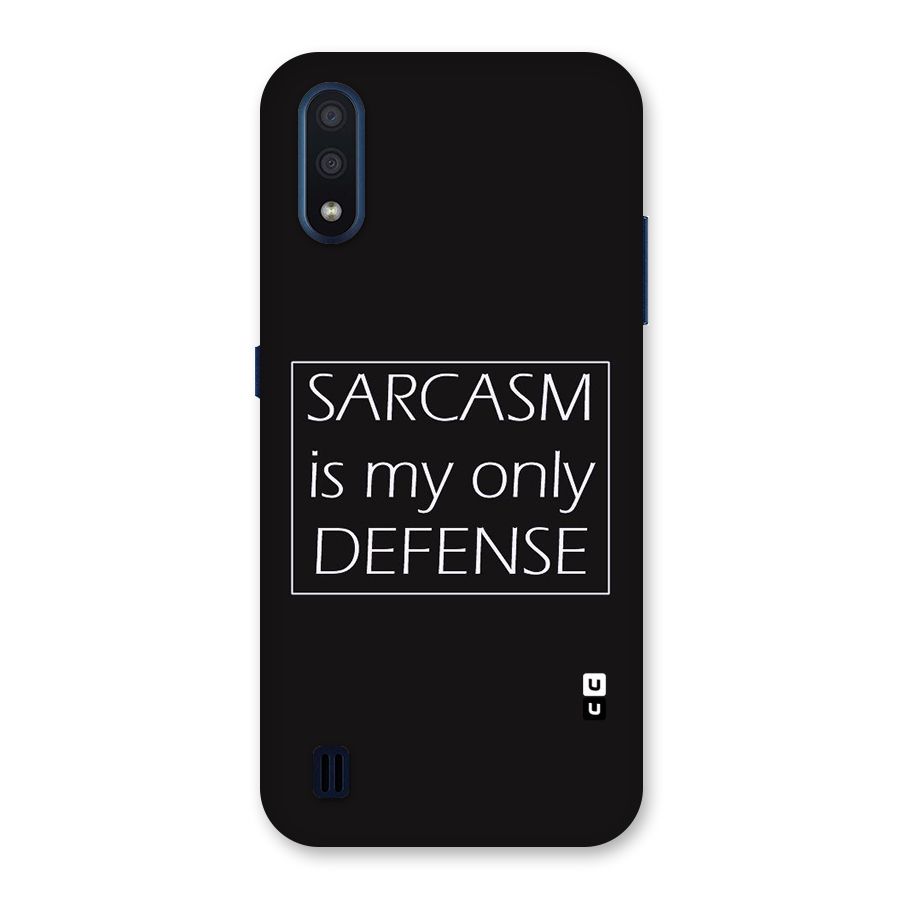 Sarcasm Defence Back Case for Galaxy M01