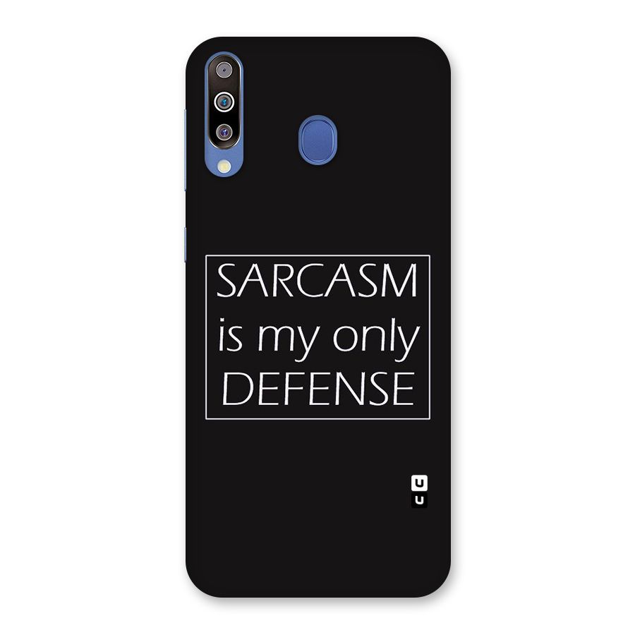 Sarcasm Defence Back Case for Galaxy M30