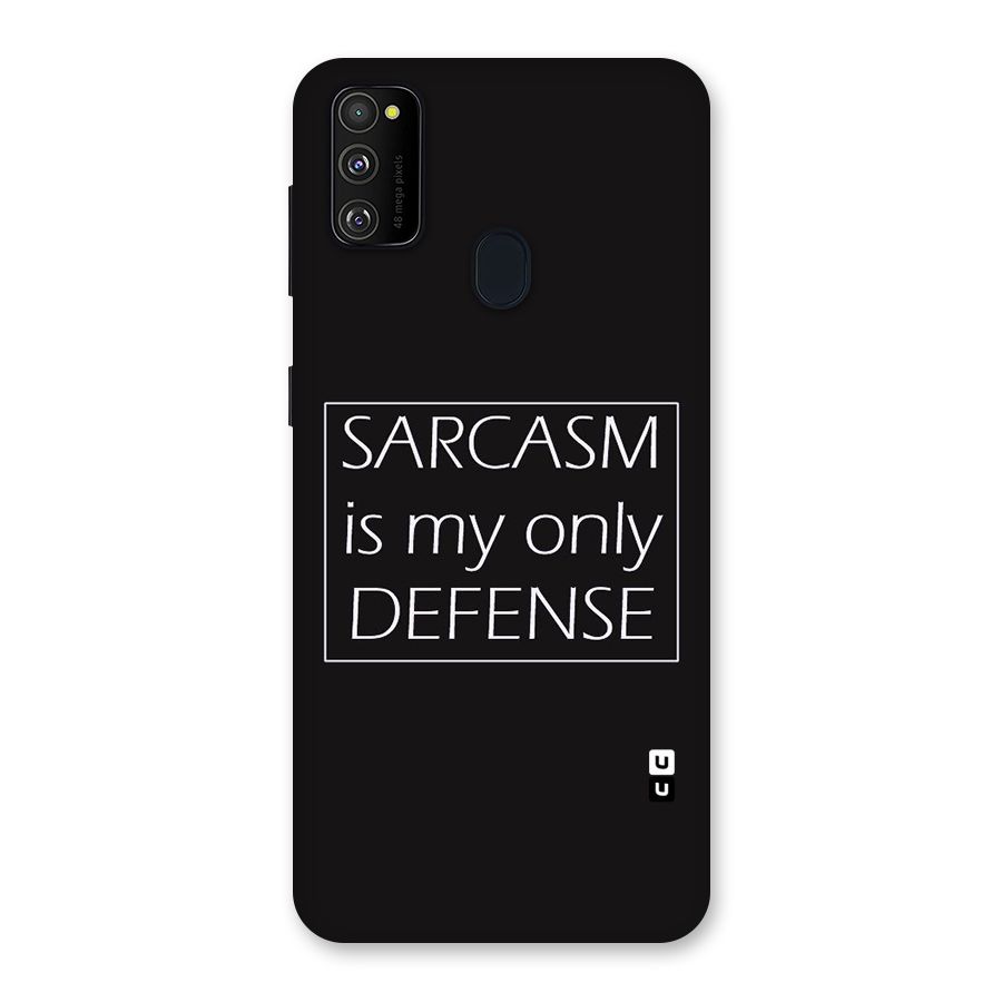 Sarcasm Defence Back Case for Galaxy M30s