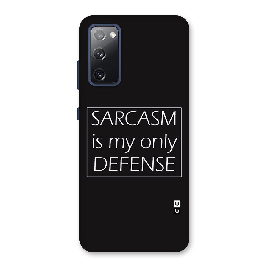 Sarcasm Defence Back Case for Galaxy S20 FE