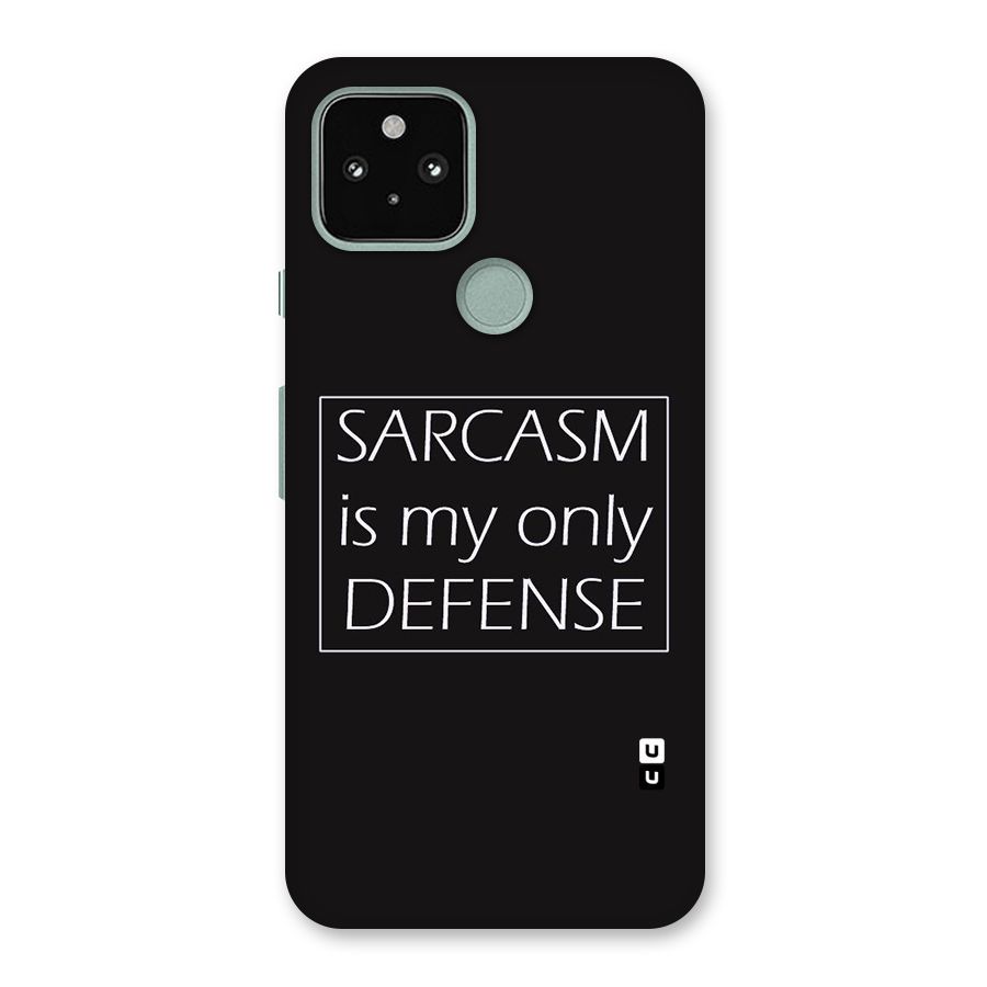Sarcasm Defence Back Case for Google Pixel 5