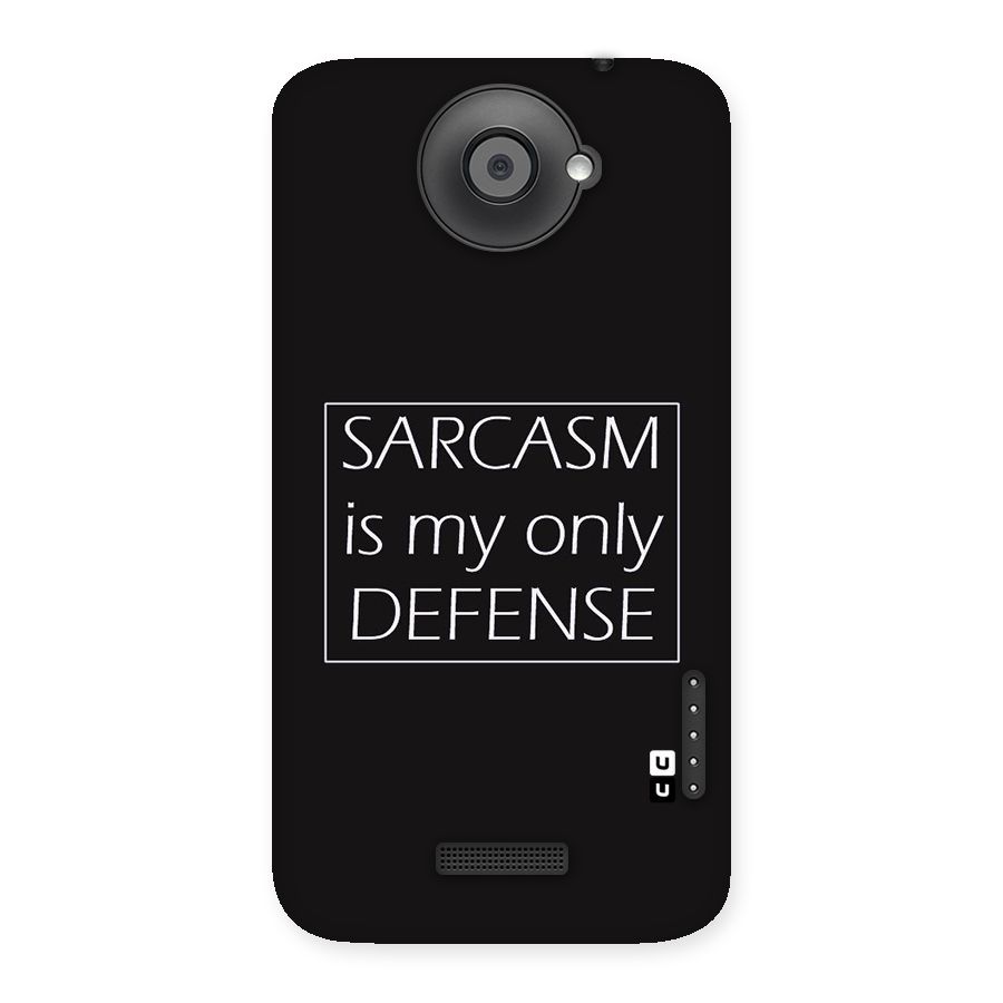 Sarcasm Defence Back Case for HTC One X