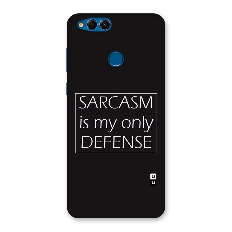 Sarcasm Defence Back Case for Honor 7X