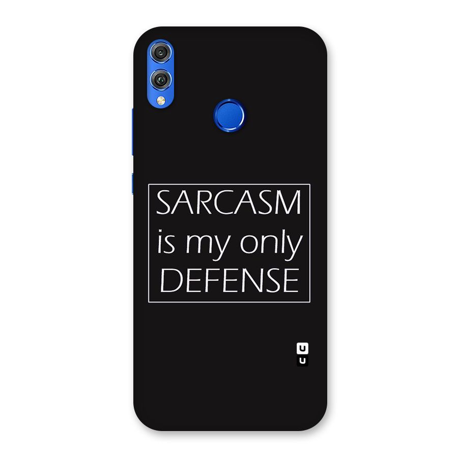 Sarcasm Defence Back Case for Honor 8X