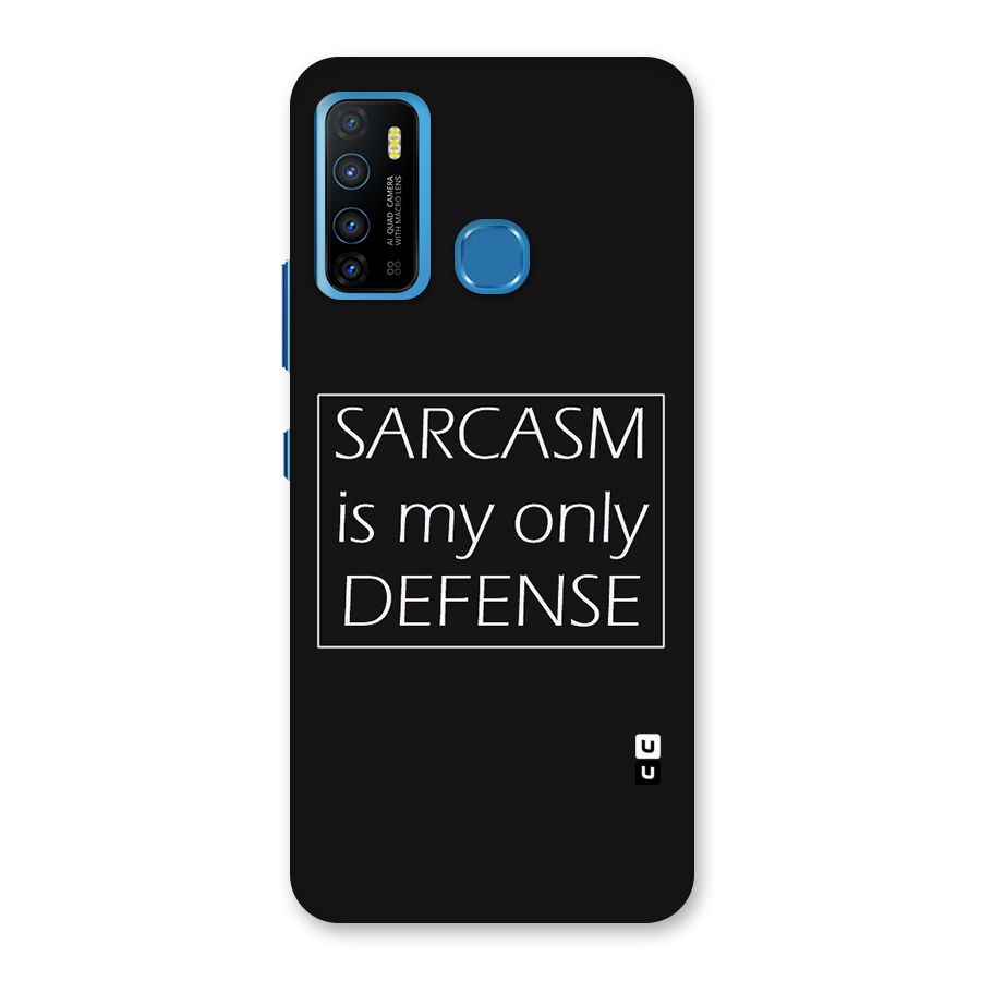 Sarcasm Defence Back Case for Infinix Hot 9