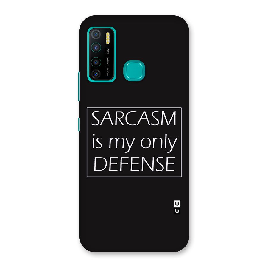 Sarcasm Defence Back Case for Infinix Hot 9 Pro