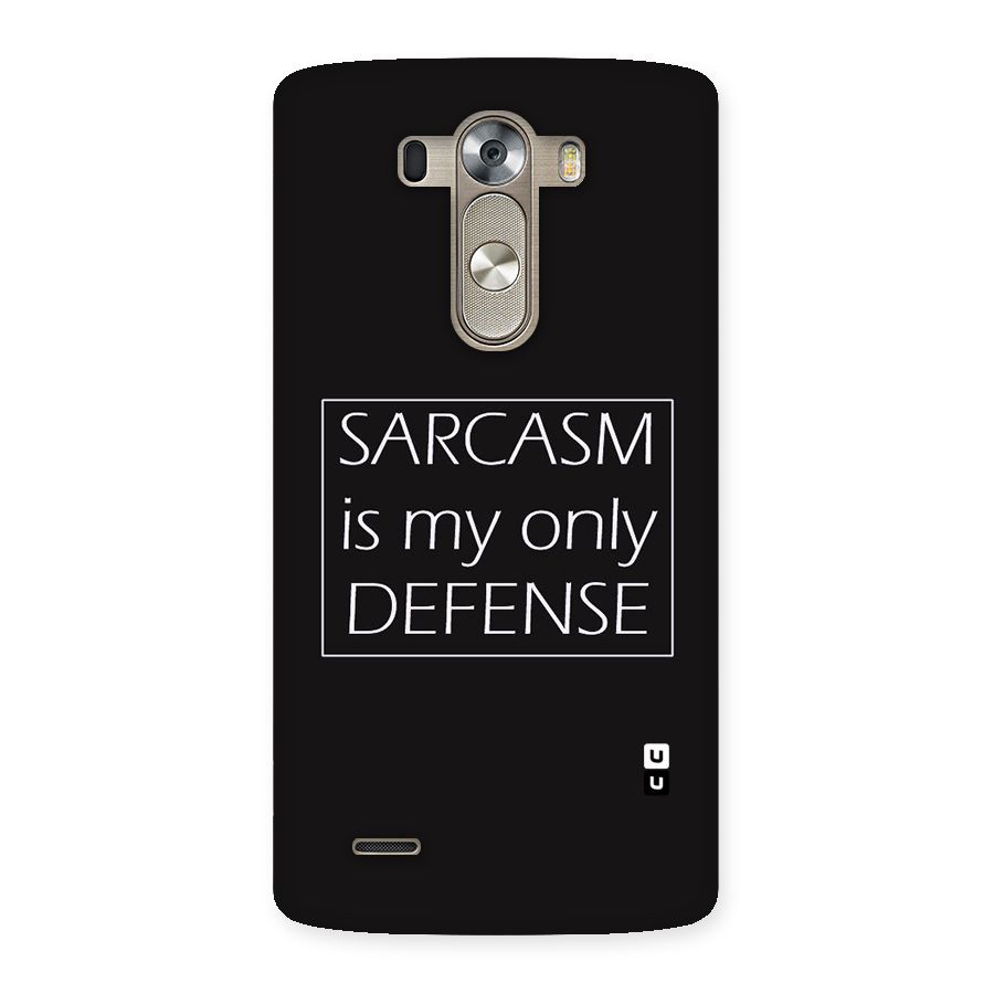 Sarcasm Defence Back Case for LG G3