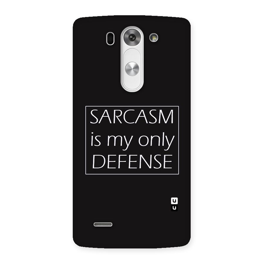 Sarcasm Defence Back Case for LG G3 Mini