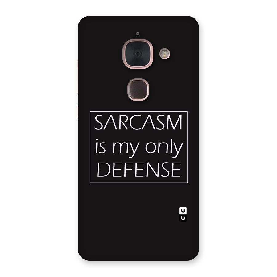 Sarcasm Defence Back Case for Le Max 2
