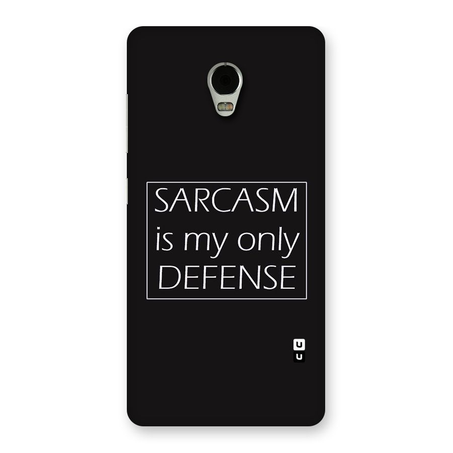 Sarcasm Defence Back Case for Lenovo Vibe P1