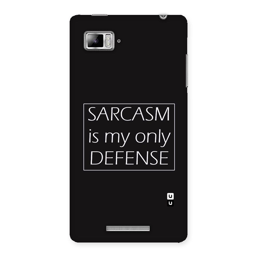 Sarcasm Defence Back Case for Lenovo Vibe Z K910